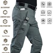 IX7 Men's Waterproof Tactical Pants - Outdoor Cargo Pants