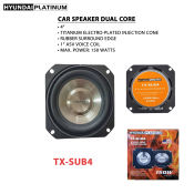 Hyundai Platinum 150W Dual Core Titanium Car Speaker