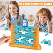 Penguin Block Wall Game for Kids by 