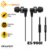 Awei ES-900i Noise Isolation In-ear Earbuds with Mic