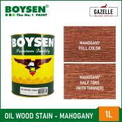 Boysen Oil Wood Stain Mahogany - 1L