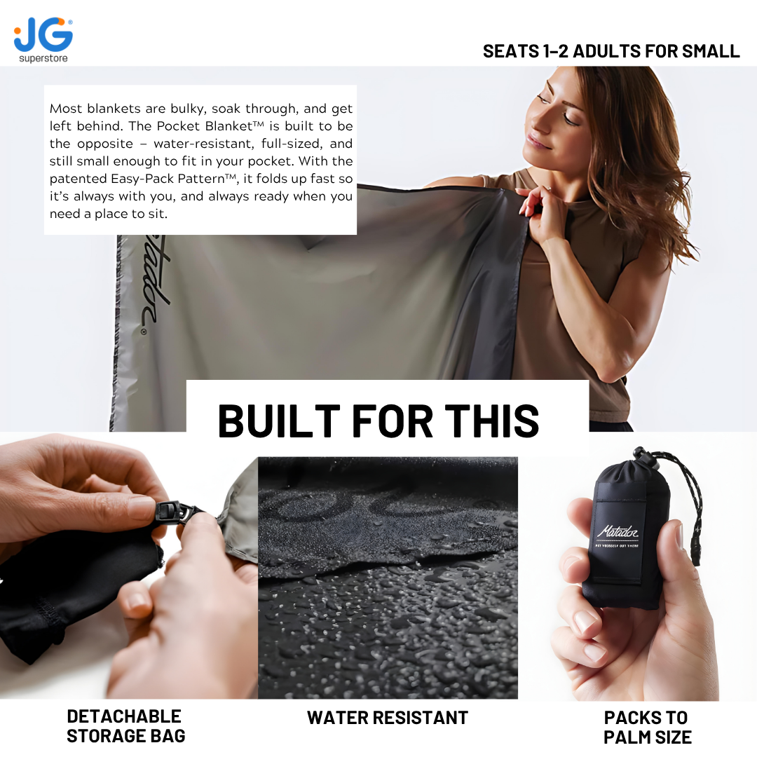 Pocket Blanket Features