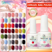 Beaucat Gel Nail Polish Set - 50 Colors UV/LED