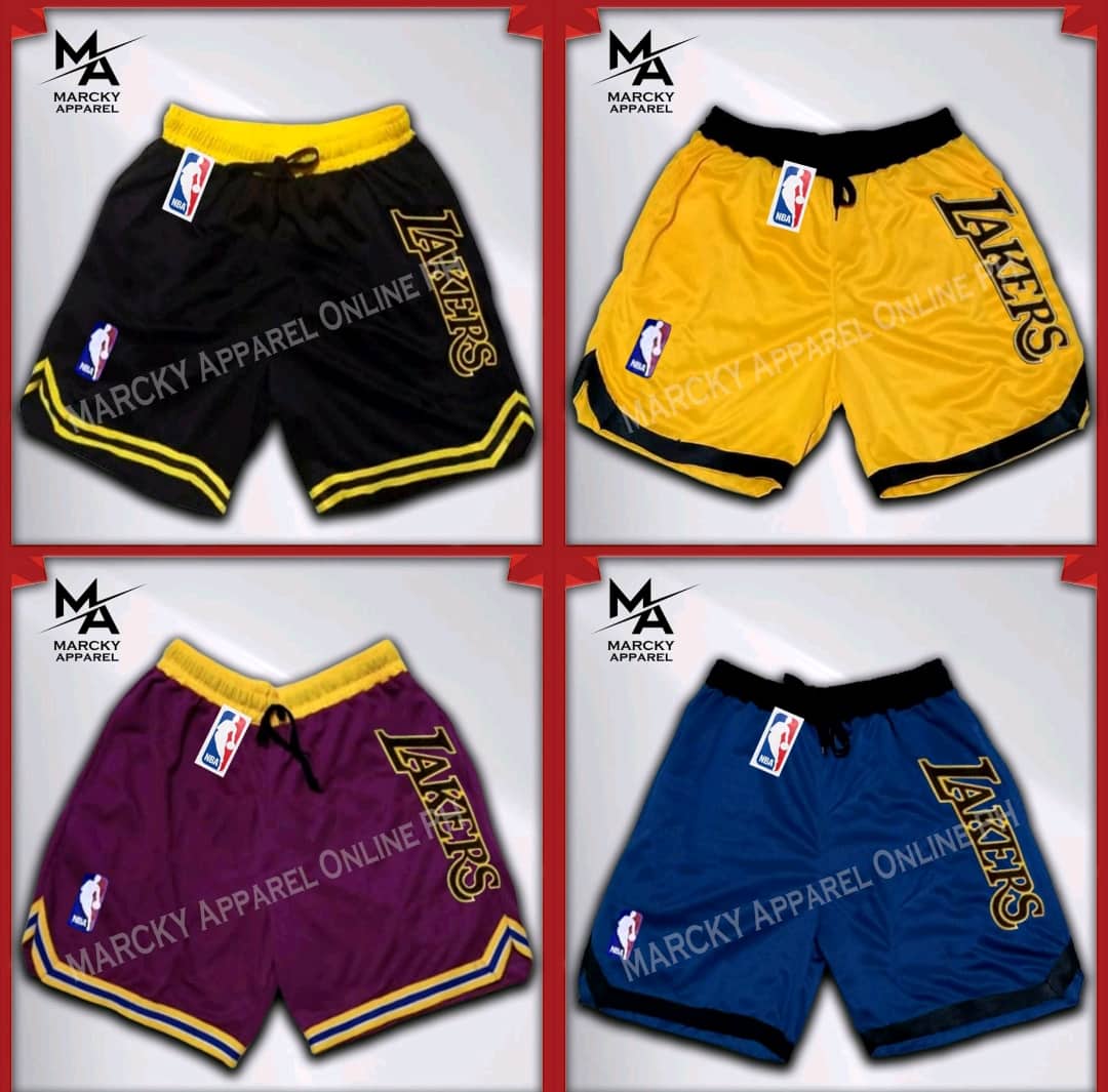 Nba Lakers City Edition Dri-Fit Shorts High Quality Basketball