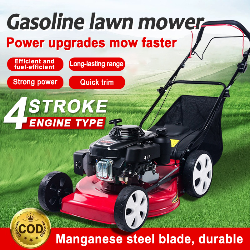 Heavy Duty Gasoline Lawn Mower - Multi-function Brush Cutter