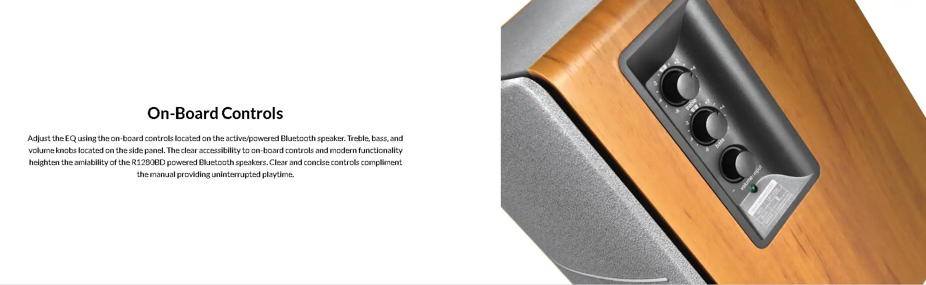 edifier r1280db bass