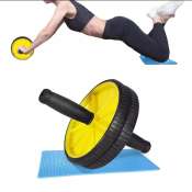 AA Merchandise Double Roller Abs Wheel Fitness Exerciser