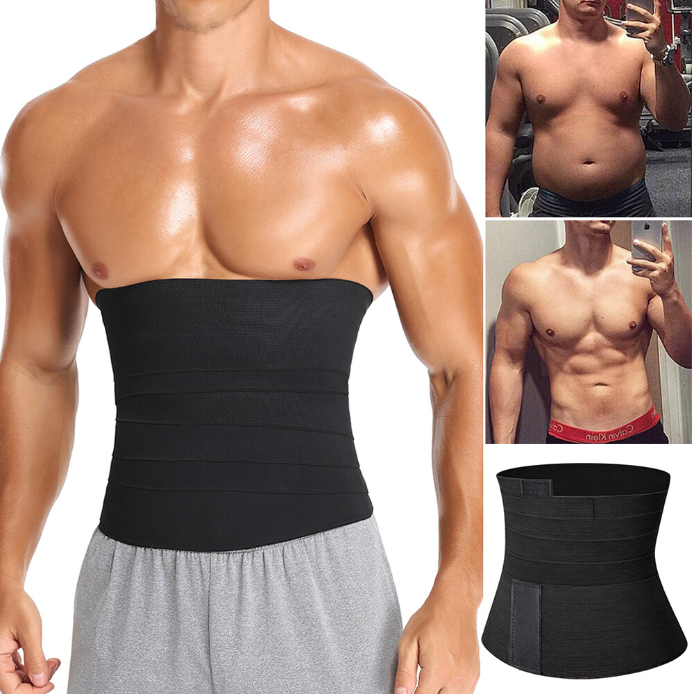 Girdear Men's girdle slimming No Closure Waist Trainer Stomach