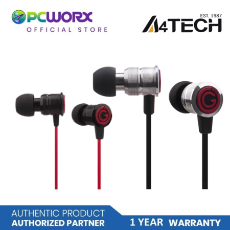 A4Tech G Cube IP-3200 Metallic iBuds Talk Headset | In-ear Earphone | A4tech Headset