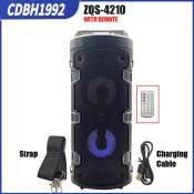 Karaoke Portable Super Bass Bluetooth Speaker ZQS-4210 With