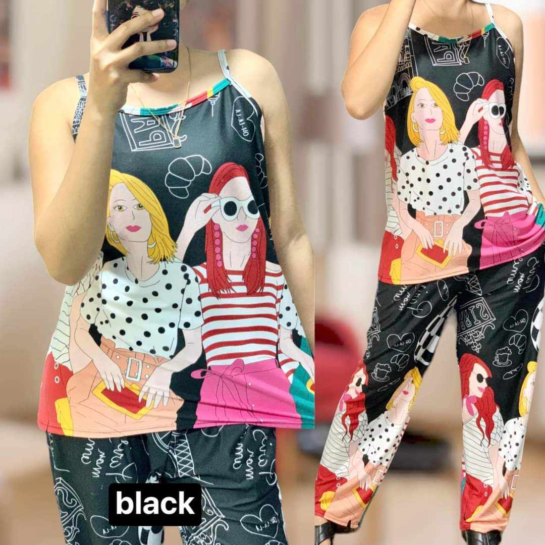 3PCS ASSORTED TERNO SPAG PANJAMA