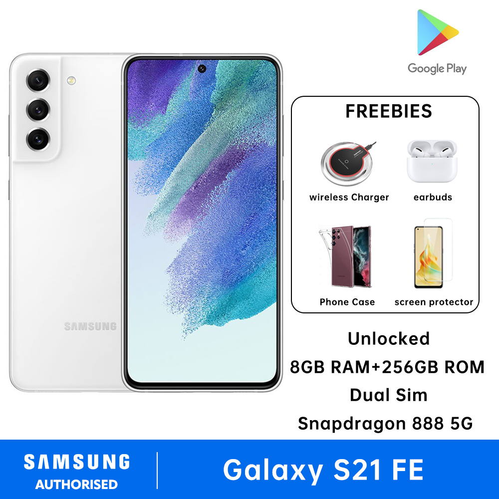 Samsung Galaxy S21 FE 5G Dual Sim 8GB RAM + 256GB ROM Snapdragon 888 5G Android Smartphone SM-G990 - Image 3