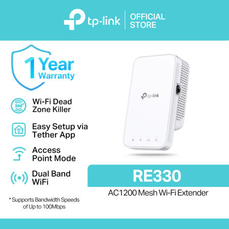 TP-Link RE330 Mesh Wi-Fi Range Extender