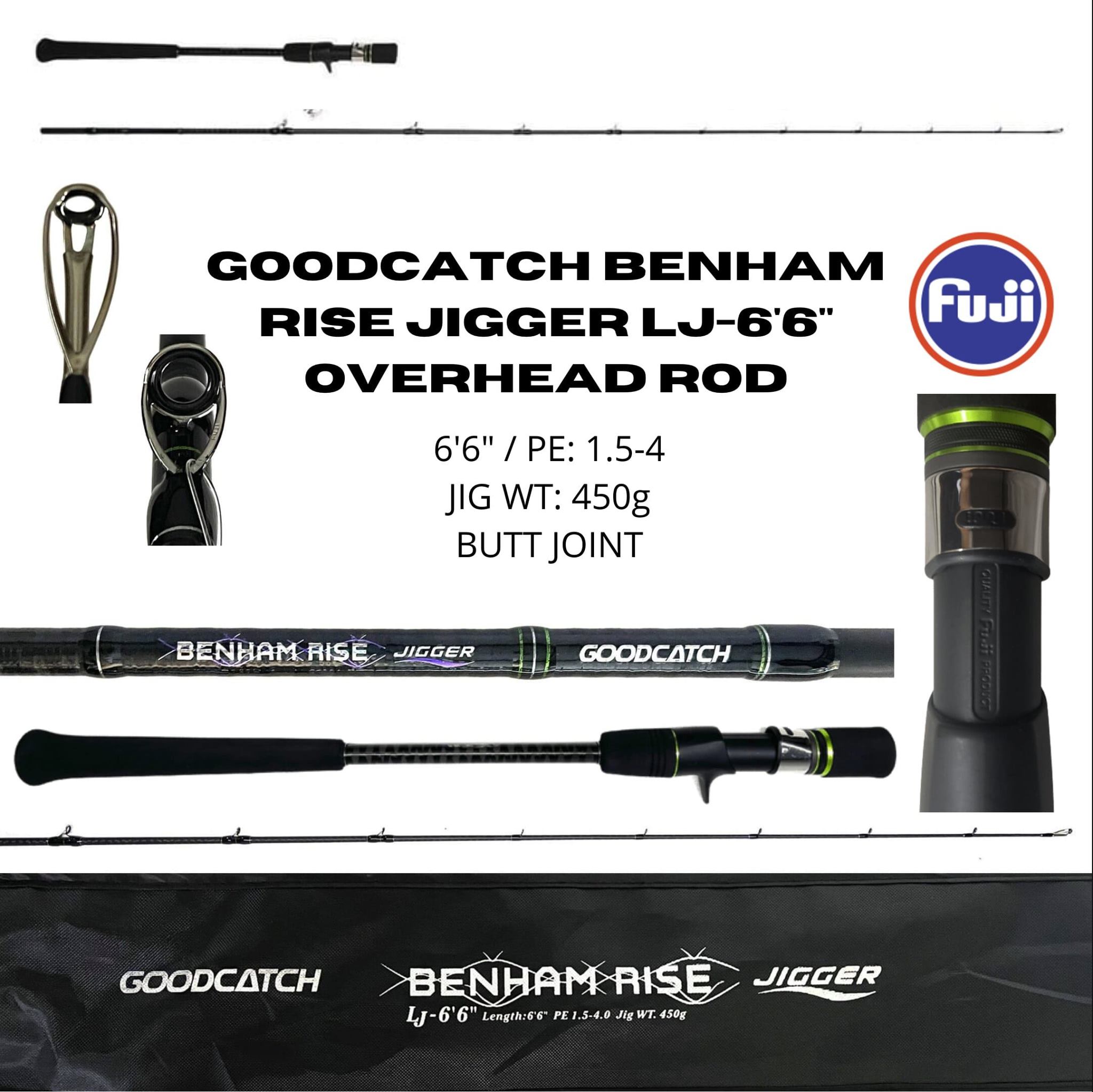 NEW GoodCatch GC Cape Engaño Slow Jigging Fishing Rod Medium Heavy Spinning  / Overhead Rod