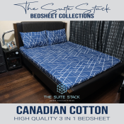 Suite Stack 3-in-1 High Quality Cotton Bed Sheet Collection
