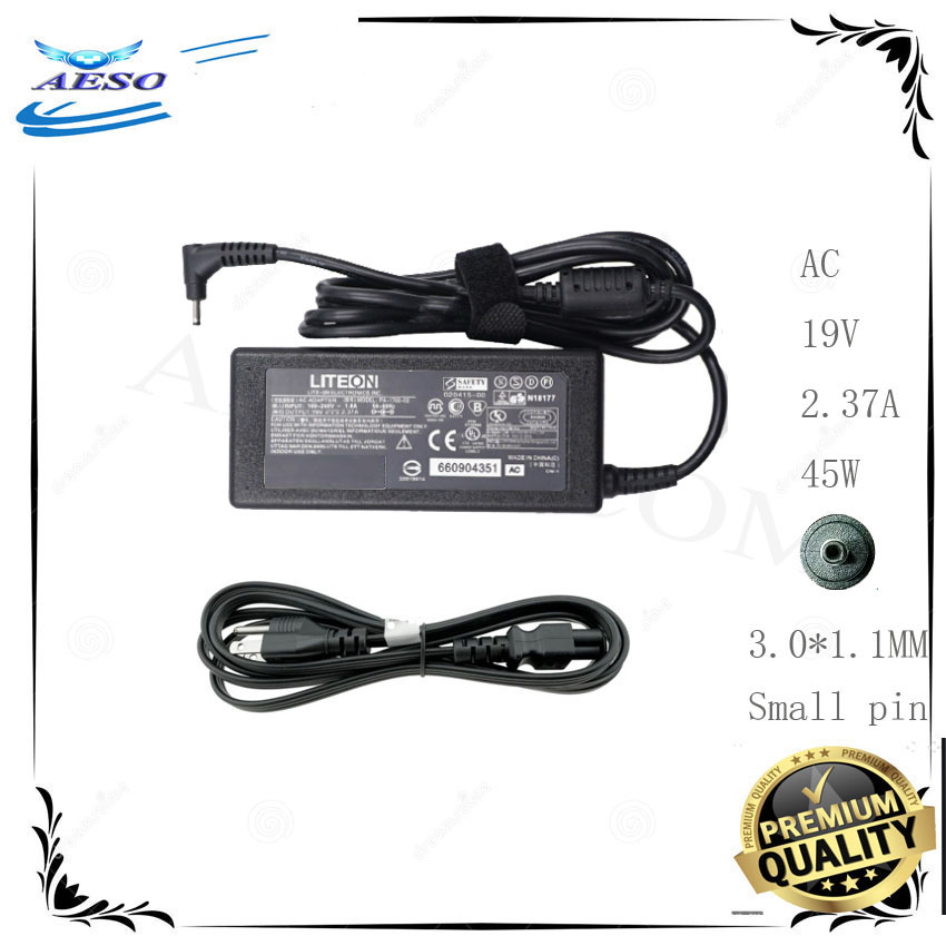 ACER Aspire 3 A315-24P N23C3 45W AC Adapter – 19V 2.37A, Genuine, 12-Month Warranty