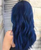 Blue Permanent Hair Color Set - 0.88 Glow Wish Keratin