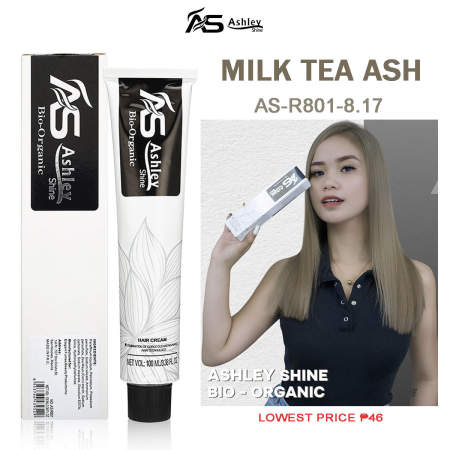 Ashley Shine Bio-Organic Hair Color - Milk Tea Ash Blonde