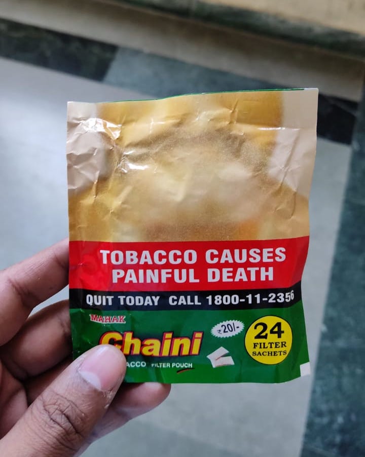Chaini khaini (little india) Organic Khaini Taste Of India Khaini Sun-Dried  Tobacco Leaves N. Rustica Tobacco Refill Pouch Khaini - Lazada