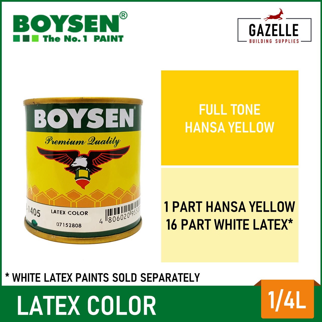 lemon yellow boysen