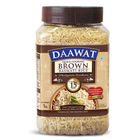 Daawat Brown Basmati Rice - Diabetic Rice From India