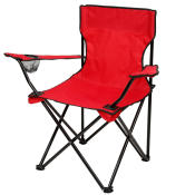 Foldable Outdoor ArmChair for Camping, Fishing, and Beach - 