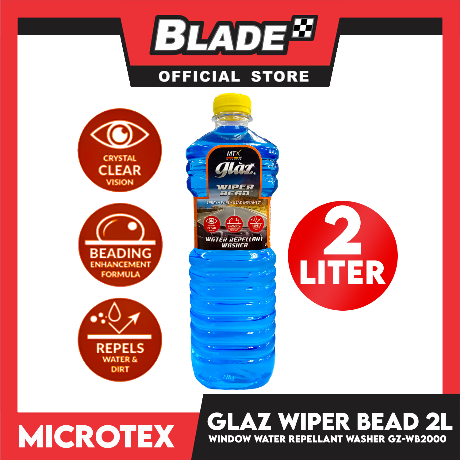 Blade Rain Repellent Windshield Treatment 250ml –