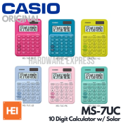 Casio 10 Digit Calculator MS-7UC - Authentic & Original
