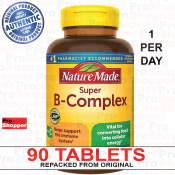 Nature Made Super B-Complex - 90 Tablets