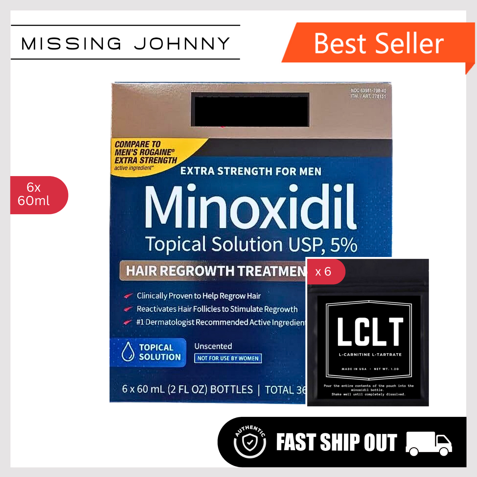 LCLT L-Carnitine L-Tartrate For Minoxidil Topical Solution Hair Care  Supplement Sachets Hair Loss Treatment 6 Sachet Hair Loss Support - Lazada  | Lazada PH