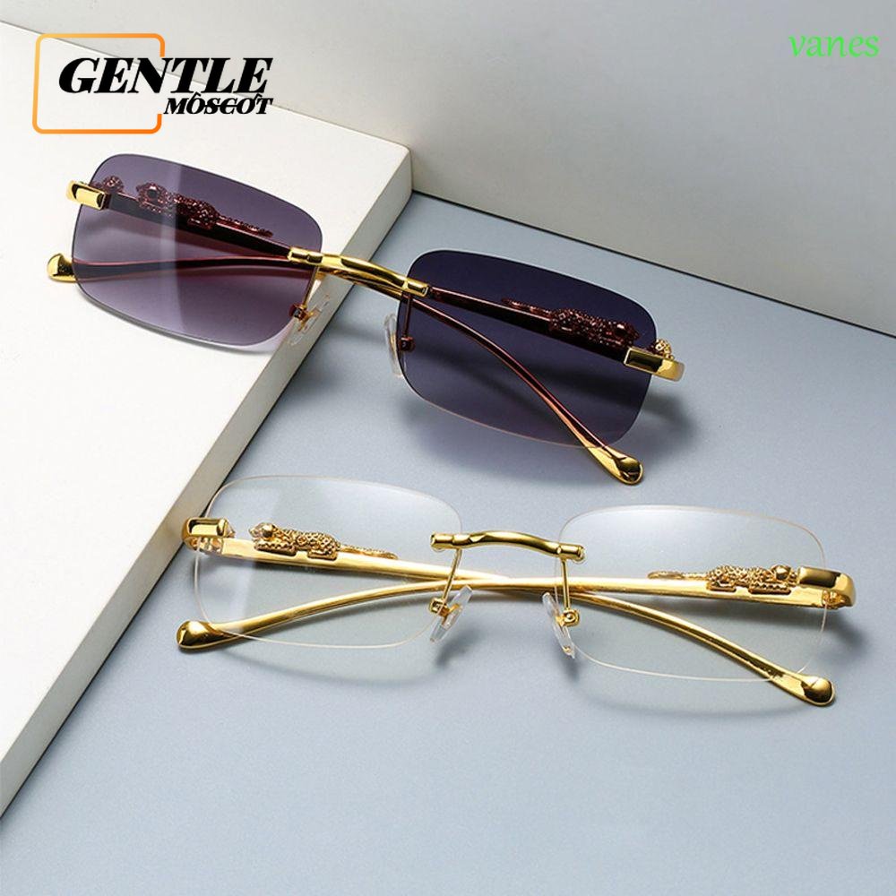 NMW Green Lens Sunglasses for Men Crystal Glasses Shades for Fishing  Driving Sun Protection Classic Fashion Trend Vintage Rimless Metal Sun  Glasses Original Shade for Men Style Original 713