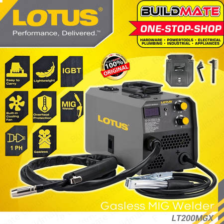 LOTUS Gasless MIG Weld Inverter Flux Corded Welding Machine