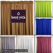 ✨NON RING PLAIN CURTAINS FOR WINDOW/LABABO  GEENA FABRIC ✨