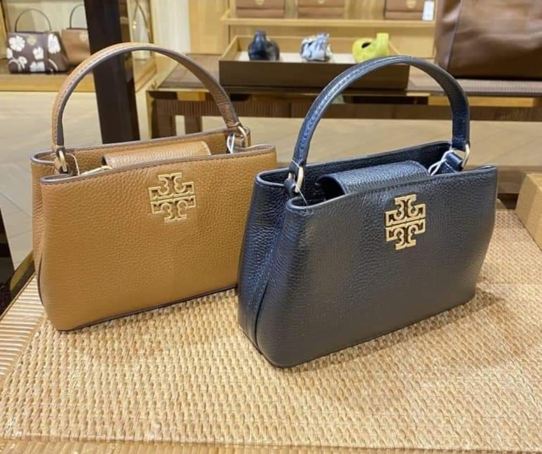 tory burch britten satchel black