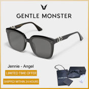 Gentle Monster Oversized Square Frame Sunglasses with UV Protection