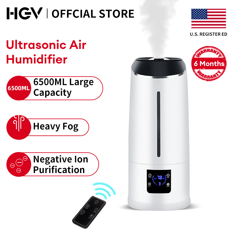 Smart 6.5L Humidifier with Remote Control and Aroma Diffuser