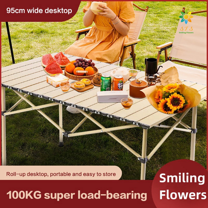 Coleman Japan Coleman Wood Roll Table 90 Camping Table Coleman