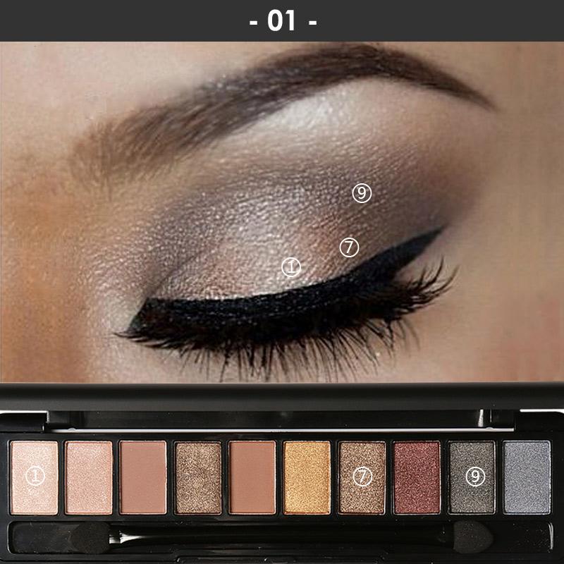 Discount on Focallure  shoes - SKU:  10 Warm Colors Eyeshadow Palette With Eyeshadow S
