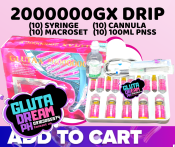 Gluta Dream Glutax 2000000GX Drip Set