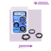 Janeena Men Cock Ring - Ejaculation Delay Adult Sex Toy