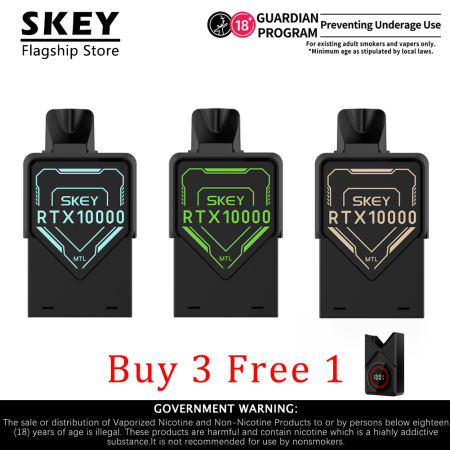 Skey Rtx 10k/10000 Puffs Pod Vape Mods Legal