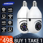Samsung V380 Pro Bulb CCTV Camera with 5G Wifi