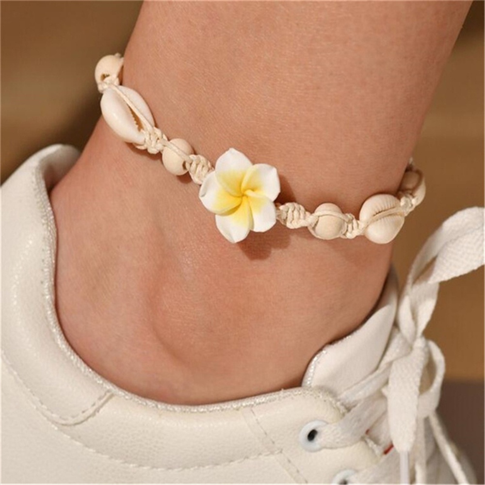 Ankle bracelet hot sale with shells