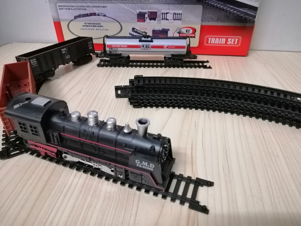 metal train set for sale