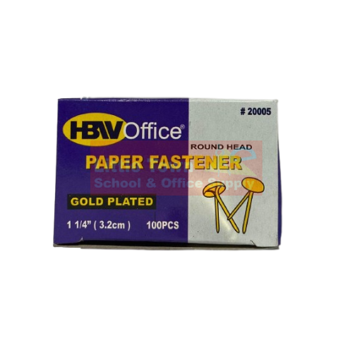 HBWOffice Paper Fastener 1 Round Head - HBW