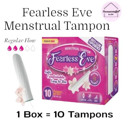 Fearless Eve Menstrual Tampons for Regular Flow