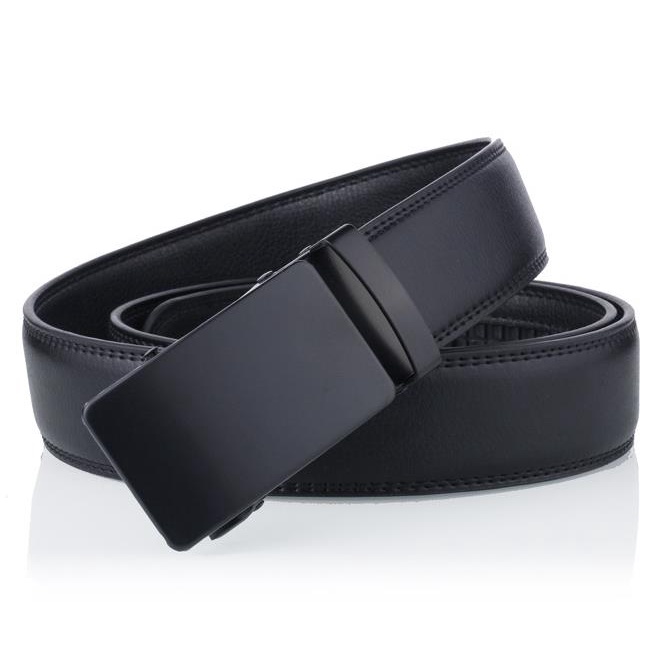 TOP MEN PH 2023 Matte Black Buckle high quality formal leather