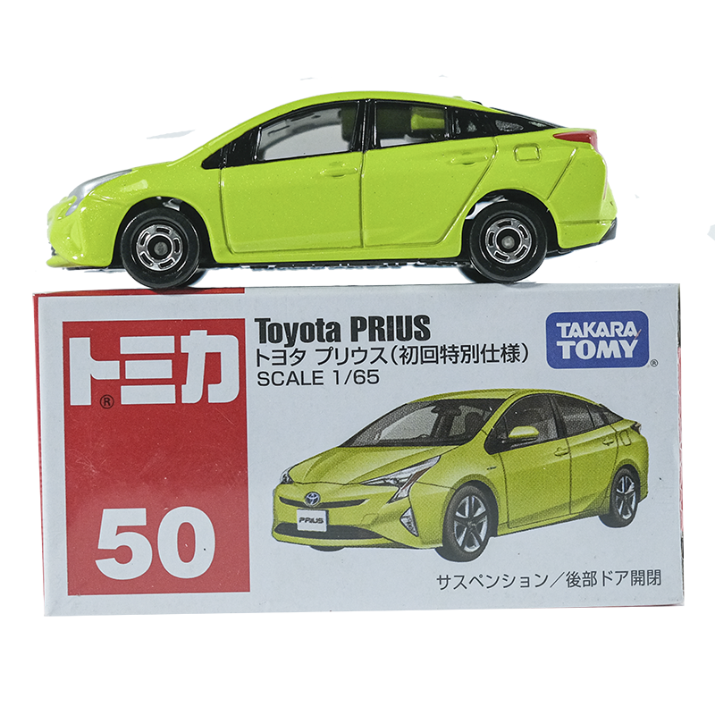 TOMICA #50 TOYOTA PRIUS 1/65 SCALE NEW IN BOX
