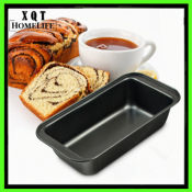 Non-Stick Black & Gold Loaf Pan - Carbon Steel