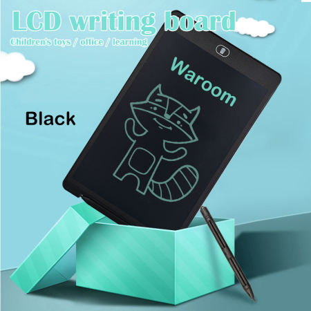 Ultra Thin LCD Writing Tablet with One Button Erase, 